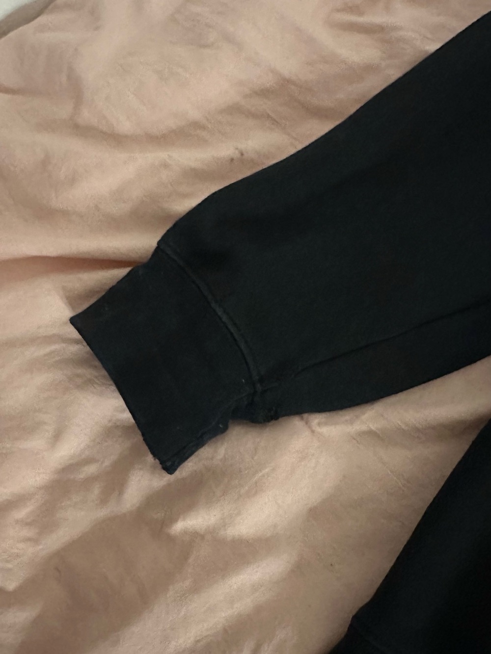 black essentials fear of god hoodie